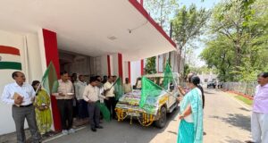 विधायक ललिता यादव ने कृषि रथ को हरी झंडी दिखाकर किया रवाना, गांव-गांव पहुंचेगी आधुनिक खेती की तकनीक