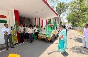 विधायक ललिता यादव ने कृषि रथ को हरी झंडी दिखाकर किया रवाना, गांव-गांव पहुंचेगी आधुनिक खेती की तकनीक