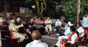 दिखावे की चौपाल या हकीकत से भागती पुलिस?