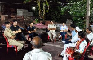 दिखावे की चौपाल या हकीकत से भागती पुलिस?